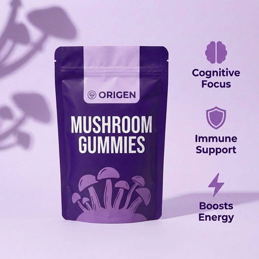 ORIGEN Mushroom Gummies hero